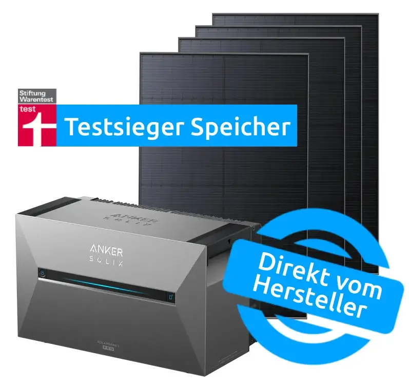 Anker SOLIX Solarbank 3 E2700 Pro + Solarmodule
